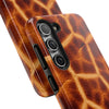 Animal Print Tough Phone Case - Giraffe Inspired Design