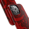 Bold Red Abstract Tough Phone Case - Durable & Unique Protection