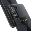 Halloween Black Cat Tough Phone Case