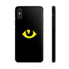 Mystic Eye Tough Phone Case - Durable Black Protector for Trendsetters