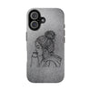 Stylish Tough Phone Cases with Artful Line Drawing - Perfect Gift for Teens and Young Adults