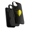 Bold Heart Tough Phone Case - Durable & Stylish Protection for Your Device