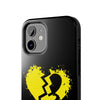 Broken Heart Tough Phone Case - Durable Design for Trendsetters