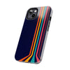 Retro Rainbow Tough Phone Case - Durable Protection for Your Device