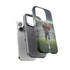 Tough Cases: Football Player iPhone Case - Durable Protective Cover for Sports Lovers