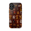 Colorful Animal-Inspired Tough Phone Case - Durable Protection for Animal Lovers