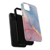 Elegant Marble Design Tough Phone Case - Stylish & Durable Protective Cover