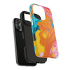 Vibrant Abstract Tough Phone Case | Colorful Protective Cover for Trendsetters