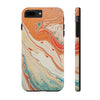 Artistic Tough Phone Cases – Colorful Abstract Marble Design