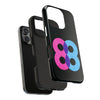 Bold Number 88 Tough Phone Case - Durable Protection with Vibrant Design