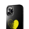 Bold Heart Tough Phone Case - Durable & Stylish Protection for Your Device