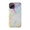 Colorful Marble Tough Phone Case - Durable and Stylish Protection