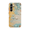 Artistic Marble Tough Phone Case - Stylish and Durable Protection