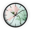 Elegant Floral Wall Clock - Modern Home Decor