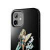 Stylish Beach Vibe Tough Phone Case with Surfing Design