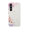 Artistic Tough Phone Cases - Vibrant Watercolor Splash Design