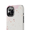 Artistic Tough Phone Cases - Vibrant Watercolor Splash Design