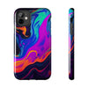 Vibrant Abstract Tough Phone Cases - Shockproof Protection with Colorful Design