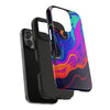 Vibrant Abstract Tough Phone Cases - Shockproof Protection with Colorful Design