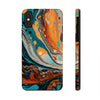 Vibrant Marble Tough Phone Case - Unique Artistic Design for Protection