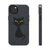 Halloween Black Cat Tough Phone Case