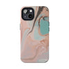 Artistic Marble Tough Phone Case - Stylish & Durable Protection