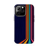 Retro Rainbow Tough Phone Case - Durable Protection for Your Device