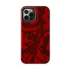 Bold Red Abstract Tough Phone Case - Durable & Unique Protection