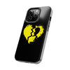 Broken Heart Tough Phone Case - Durable Design for Trendsetters