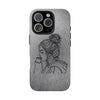 Stylish Tough Phone Cases with Artful Line Drawing - Perfect Gift for Teens and Young Adults