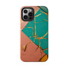 Stylish Tough Phone Cases with Elegant Geometric Design