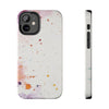 Artistic Tough Phone Cases - Vibrant Watercolor Splash Design