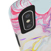 Colorful Marble Tough Phone Case - Durable and Stylish Protection