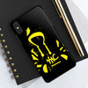 Tough Phone Cases - Durable Protection with Edgy Yellow Design