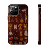 Colorful Animal-Inspired Tough Phone Case - Durable Protection for Animal Lovers