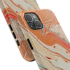 Artistic Tough Phone Cases – Colorful Abstract Marble Design