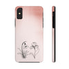 Floral Tough Phone Case - Elegant Botanical Design for Nature Lovers