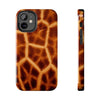 Animal Print Tough Phone Case - Giraffe Inspired Design