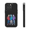 Vibrant Hoodie Ghost Phone Case - Tough Design for Trendsetters