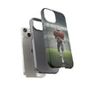 Tough Cases: Football Player iPhone Case - Durable Protective Cover for Sports Lovers