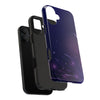 Cosmic Glow Tough Phone Case - Stylish Protection for Tech Lovers