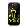 Tough Phone Cases - Durable Protection with Edgy Yellow Design