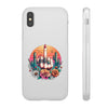 Boho Chic Flexi Case - Hand Gesture & Floral Design