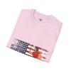 USA Flag Teens T-Shirt, Comfort Summer Wear, Trendy Fashion Tee, Softstyle Tee, Unisex Tee