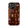 Colorful Animal-Inspired Tough Phone Case - Durable Protection for Animal Lovers