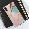 Artistic Marble Tough Phone Case - Stylish & Durable Protection