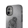 Stylish Tough Phone Cases with Artful Line Drawing - Perfect Gift for Teens and Young Adults