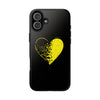 Bold Heart Tough Phone Case - Durable & Stylish Protection for Your Device