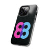 Bold Number 88 Tough Phone Case - Durable Protection with Vibrant Design