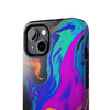 Vibrant Abstract Tough Phone Cases - Shockproof Protection with Colorful Design